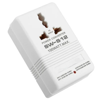 Useful S12 AC 110V to 220V 100W Step Up & Down Dual Voltage Converter Transformer For Travel
Useful S12 AC 110V to 220V 100W Step Up & Down Dual Voltage Converter Transformer For Travel