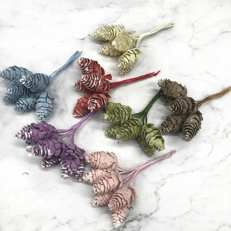 HINDJEF 6pcs Artificial Flowers Pineapple Grass Artificial Pine Nuts Cones for Wedding Christmas Decoration DIY scrapbooking
HINDJEF 6pcs Artificial Flowers Pineapple Grass Artificial Pine Nuts Cones for Wedding Christmas Decoration DIY scrapbooking