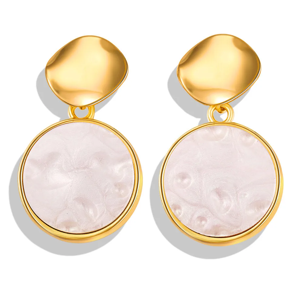 MESTILO 2019 Acrylic Resin Round Earrings Irregular Geometry Circle Love Heart Earrings Acetate Earrings For Women Metal Jewelry
MESTILO 2019 Acrylic Resin Round Earrings Irregular Geometry Circle Love Heart Earrings Acetate Earrings For Women Metal Jewelry