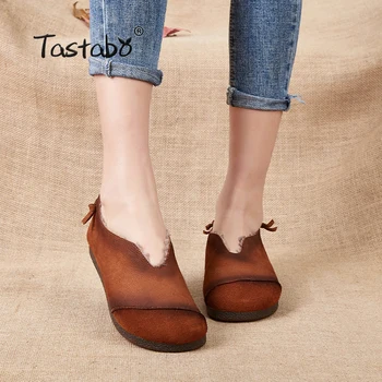 Tastabo Genuine Leather Flat Shoe winter woolen inside warm Women Shoe Female Moccasins Fashion Women Flats real fur Shoes
Tastabo Genuine Leather Flat Shoe winter woolen inside warm Women Shoe Female Moccasins Fashion Women Flats real fur Shoes