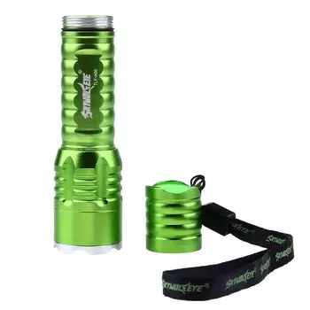 Skywolfeye Brand LED Flashlight Zoom Q5 LED Light Lamp 3 Modes Mini Torch Outdoor For 1 * 18650 Rechargeable Battery Green
Skywolfeye Brand LED Flashlight Zoom Q5 LED Light Lamp 3 Modes Mini Torch Outdoor For 1 * 18650 Rechargeable Battery Green