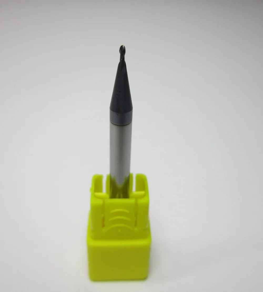 1PC radius 0.5 HRC55 R0.5 2 flutes Tungsten Carbide Ball Nose End Mill CNC machine milling cutter cutting tool CAB2-0.5R*4
1PC radius 0.5 HRC55 R0.5 2 flutes Tungsten Carbide Ball Nose End Mill CNC machine milling cutter cutting tool CAB2-0.5R*4