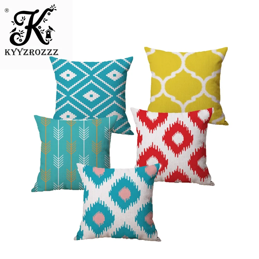 Nordic Geometry Yellow Blue Red Diamond One Side Printing Home Decor Sofa Seat Decorative Cushion Cover Pillow Case Almofada
Nordic Geometry Yellow Blue Red Diamond One Side Printing Home Decor Sofa Seat Decorative Cushion Cover Pillow Case Almofada