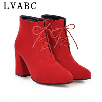 ZETMTC 2018 New Women Boot Autumn Winter Short Boots Women High Heel Shoes Martin Boots Women Ankle Boots Black Women Shoes33-43 
ZETMTC 2018 New Women Boot Autumn Winter Short Boots Women High Heel Shoes Martin Boots Women Ankle Boots Black Women Shoes33-43