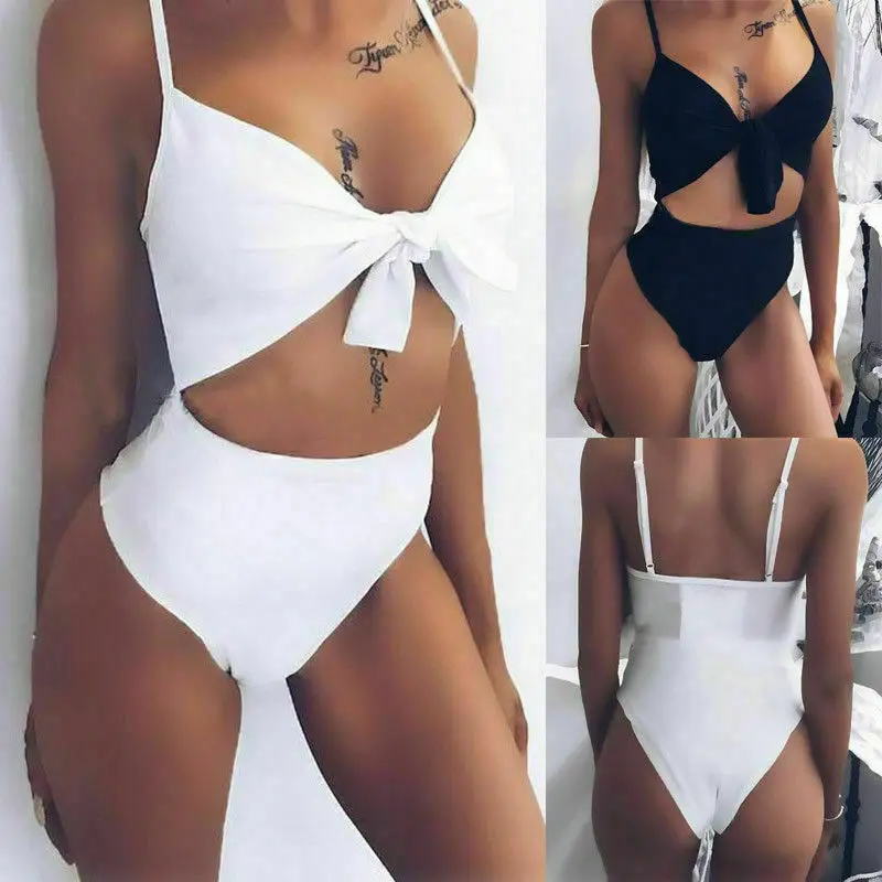 Fashion Women Solid One Piece Bandage Bikini Push Up Bathing Suit Swimwear Swimsuit Beachwear
Fashion Women Solid One Piece Bandage Bikini Push Up Bathing Suit Swimwear Swimsuit Beachwear