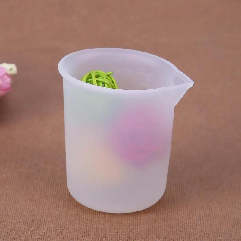 100ml Transparent Cup Scale Crystal Glue Silicone Measuring Cup Reusable Measuring Tools For DIY Baking Kitchen Accessories
100ml Transparent Cup Scale Crystal Glue Silicone Measuring Cup Reusable Measuring Tools For DIY Baking Kitchen Accessories