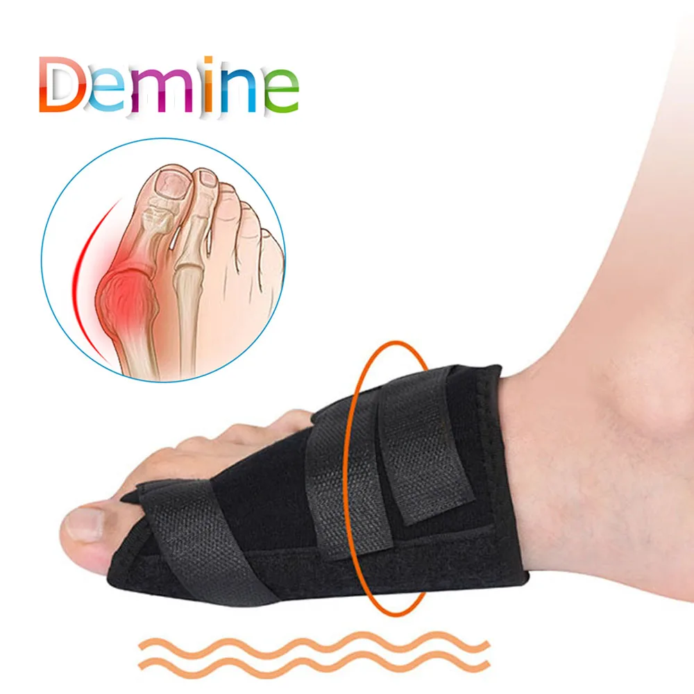 Demine Hallux Valgus Orthotic Pads Flexible Big Toes Bunion Separator Corrector Pre / Post Surgery Foot Care Orthopedic Inserts
Demine Hallux Valgus Orthotic Pads Flexible Big Toes Bunion Separator Corrector Pre / Post Surgery Foot Care Orthopedic Inserts
