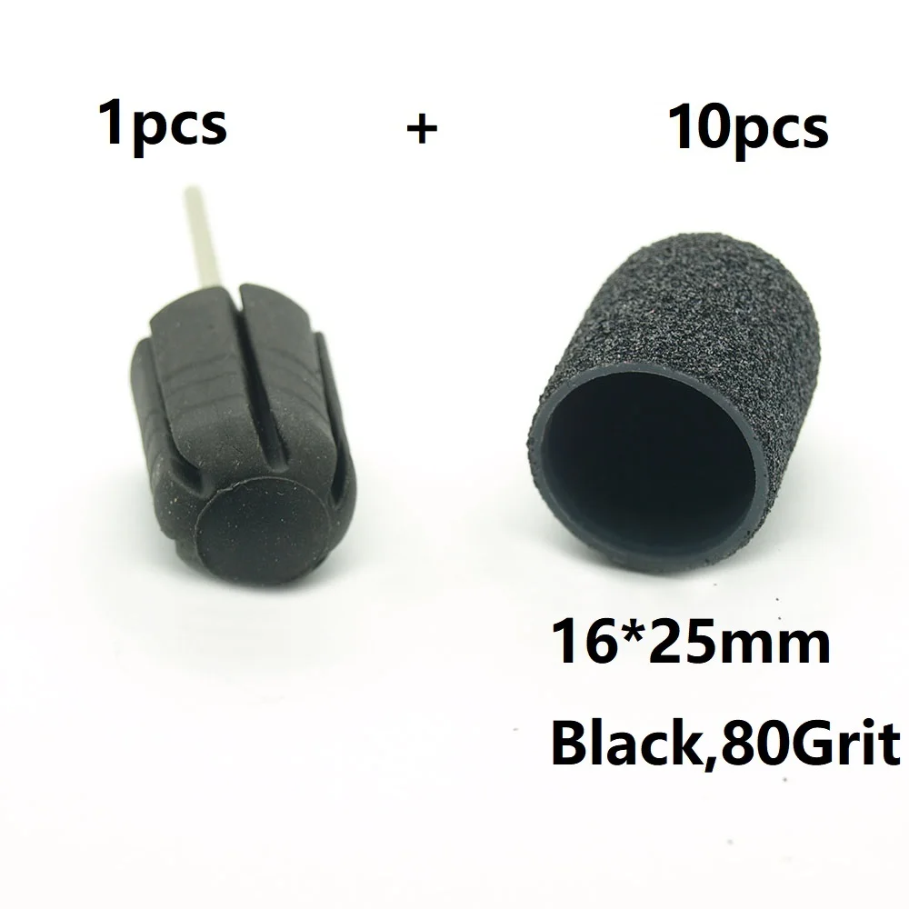 EasyNail 10pcs BlackSanding Caps Electric Nail Drill Bit Bands UV Gel Polish Remover for Manicure Pedicure Milling Accessories
EasyNail 10pcs BlackSanding Caps Electric Nail Drill Bit Bands UV Gel Polish Remover for Manicure Pedicure Milling Accessories