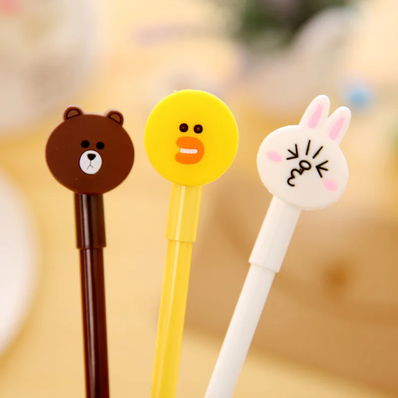 Cute Animal Gel Pen Rabbit Bear Signature Pen Students Gift School Office Supplies Korean Fashion Writing Tool Stationary
Cute Animal Gel Pen Rabbit Bear Signature Pen Students Gift School Office Supplies Korean Fashion Writing Tool Stationary