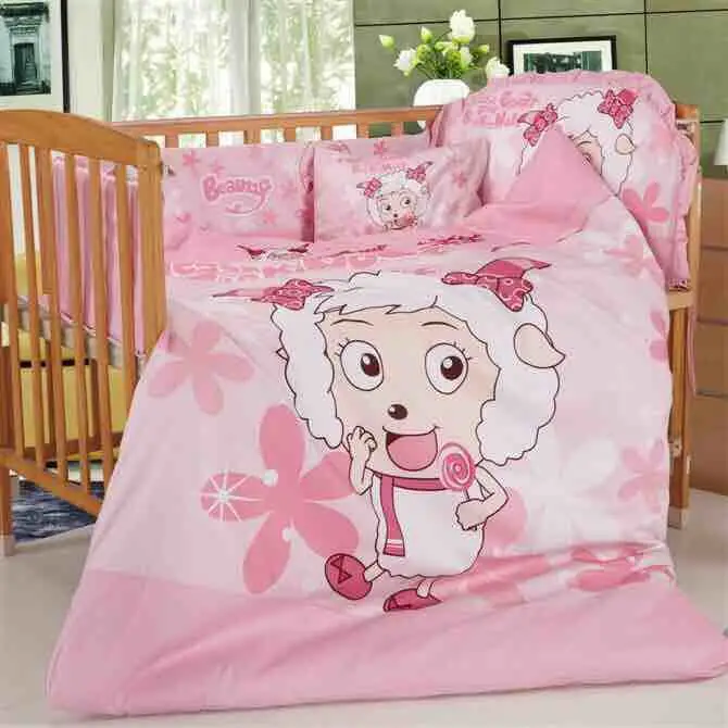 hot sell of 100% cotton 7 pieces cartoon yangyang environment-friendly printing baby crib bedding set
hot sell of 100% cotton 7 pieces cartoon yangyang environment-friendly printing baby crib bedding set