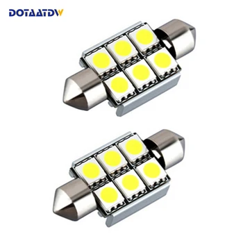 2x Pure White 12V Car Led Light Festoon 36mm 39mm 41mm 5050SMD Canbus C5W Auto Lamp Dome Bulb External Lights Interior Light
2x Pure White 12V Car Led Light Festoon 36mm 39mm 41mm 5050SMD Canbus C5W Auto Lamp Dome Bulb External Lights Interior Light