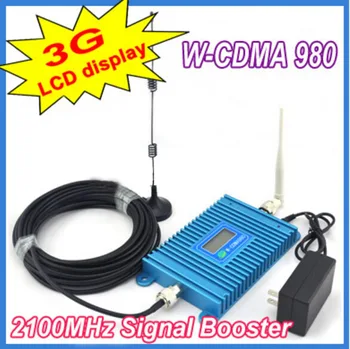 LCD Display !!! W-CDMA 980 Signal Booster WCDMA 3G Signal Amplifier 3G Mobile Phone 2100Mhz Signal Repeater + Cable + Antenna
LCD Display !!! W-CDMA 980 Signal Booster WCDMA 3G Signal Amplifier 3G Mobile Phone 2100Mhz Signal Repeater + Cable + Antenna