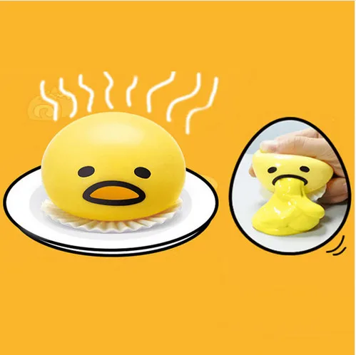 Funny gadgets CUTE Egg yolk Emotion BrotherJun Of Vomiting crowded rubber spoof SLIME Magic tricky VS chicken egg fun squishy
Funny gadgets CUTE Egg yolk Emotion BrotherJun Of Vomiting crowded rubber spoof SLIME Magic tricky VS chicken egg fun squishy