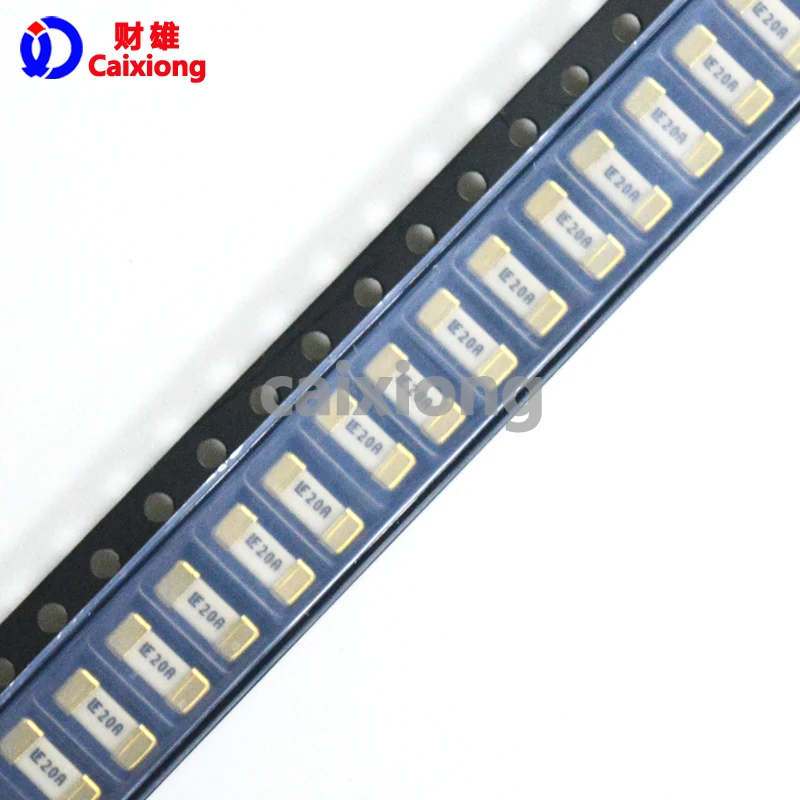 5PCS SMD Fuses 2410 1808 20A 65V Fast Acting Subminiature Surface Mount Fuse 0451020.MRL 20000mA Fast Acting
5PCS SMD Fuses 2410 1808 20A 65V Fast Acting Subminiature Surface Mount Fuse 0451020.MRL 20000mA Fast Acting