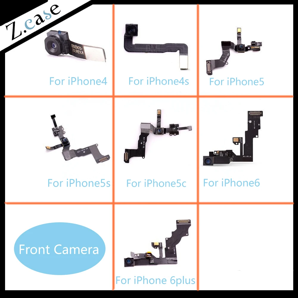 Front Camera For iPhone4 4S 5 5S 5c 6 6Plus 6sp Front Facing Camera Right Proximity Sensor Flex Cable With Microphone Assembly
Front Camera For iPhone4 4S 5 5S 5c 6 6Plus 6sp Front Facing Camera Right Proximity Sensor Flex Cable With Microphone Assembly
