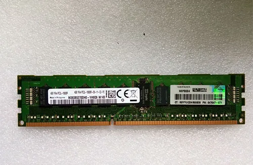 Original Server memory 647893-B21 4G Gen8 647647-071 good condition