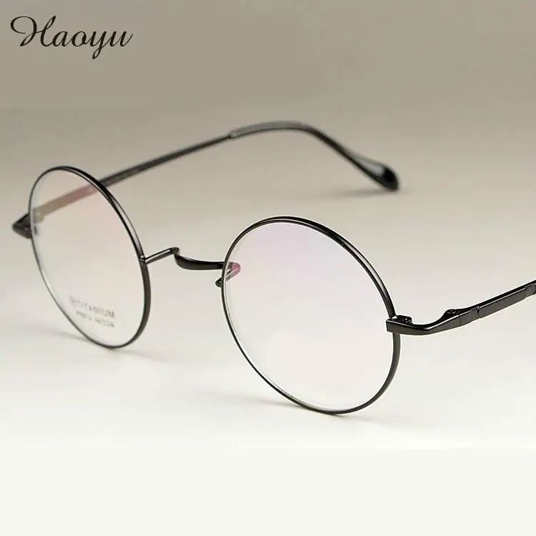 Viodream New Fashion wizard 100% pure Titanium Eyeglasses Frames Men women round Eyeglasses Gold Glasses Frames 4 Color
Viodream New Fashion wizard 100% pure Titanium Eyeglasses Frames Men women round Eyeglasses Gold Glasses Frames 4 Color