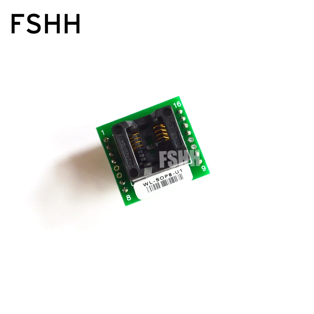 WL-SOP8-U1 Adapter for Wellon Programmer Adapter 150mil SOP8 to DIP8 Adapter IC Test Socket
WL-SOP8-U1 Adapter for Wellon Programmer Adapter 150mil SOP8 to DIP8 Adapter IC Test Socket