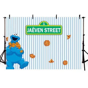 NeoBack Photography Backdrop Birthday Blue Stripes Sesame Street Comic Birthday Party Prop Photography Backdrop Photoc
NeoBack Photography Backdrop Birthday Blue Stripes Sesame Street Comic Birthday Party Prop Photography Backdrop Photoc