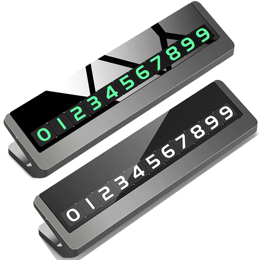 Car Temporary Parking Card Phone Holder Rotatable Car Phone Number Car Styling Luminous Telephone Number Plate for Car Sticker
Car Temporary Parking Card Phone Holder Rotatable Car Phone Number Car Styling Luminous Telephone Number Plate for Car Sticker