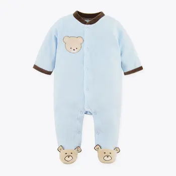 2019 New born Baby Velvet Rompers Long Sleeve Bear Two Colors Romper Baby Jumpsuit Coral velvet Autumn/Winter Children Clothes
2019 New born Baby Velvet Rompers Long Sleeve Bear Two Colors Romper Baby Jumpsuit Coral velvet Autumn/Winter Children Clothes