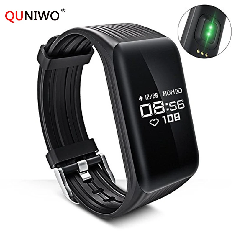 New Fitness Tracker K1 Smart Bracelet Real-time Heart Rate Monitor down to sec Charging 2 hours Useing 1 weeks waterproof watch
New Fitness Tracker K1 Smart Bracelet Real-time Heart Rate Monitor down to sec Charging 2 hours Useing 1 weeks waterproof watch