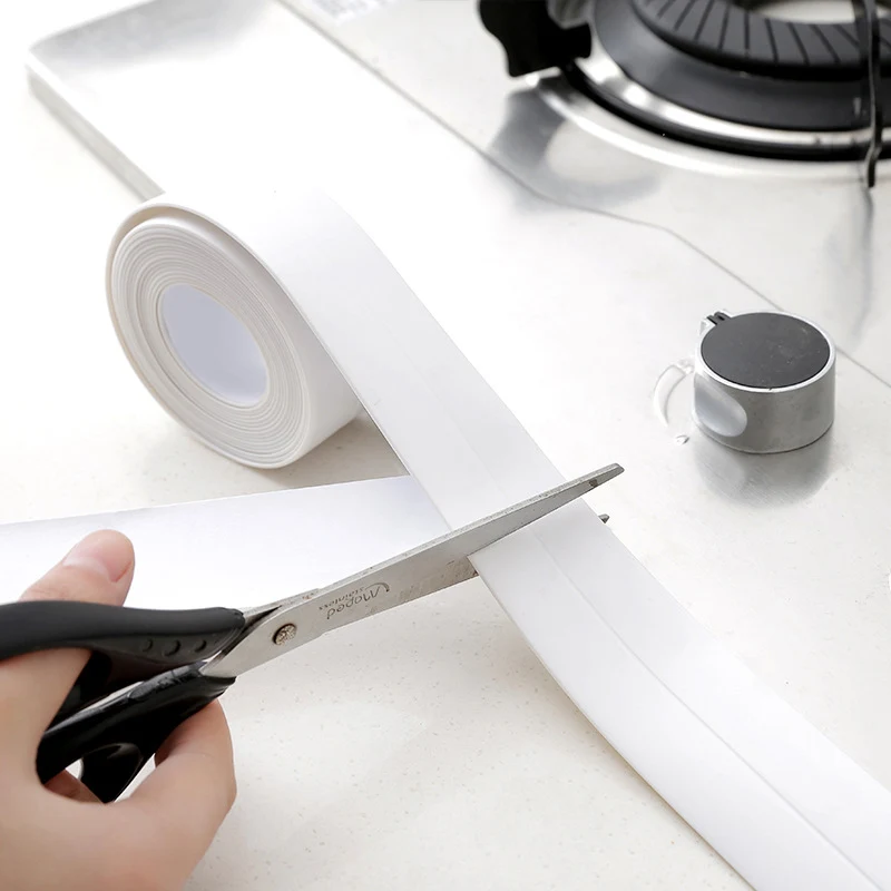 Mildew Tape Self Adhesive Kitchen Ceramic Sticker Waterproof Anti-moisture Pvc Sticker Bathroom Wall Corner Line Sink Stickers
Mildew Tape Self Adhesive Kitchen Ceramic Sticker Waterproof Anti-moisture Pvc Sticker Bathroom Wall Corner Line Sink Stickers