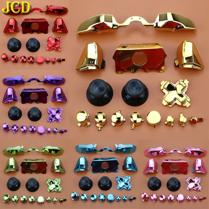JCD 7 Color Plating Full Set D-pad LB RB LT RT Buttons Bumper Triggers Buttons Replacement For Xbox One Elite Controller
JCD 7 Color Plating Full Set D-pad LB RB LT RT Buttons Bumper Triggers Buttons Replacement For Xbox One Elite Controller