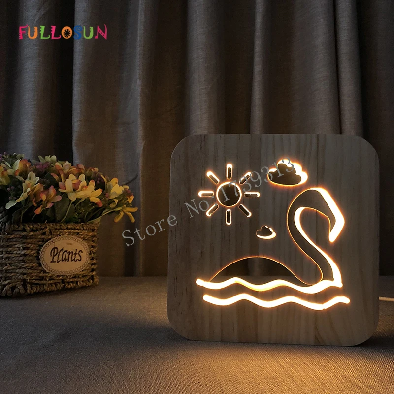 Night Lamps for Kids Bedroom Decor Dragon Fish Bird Animal Wooden Lamp USB Night Light
Night Lamps for Kids Bedroom Decor Dragon Fish Bird Animal Wooden Lamp USB Night Light