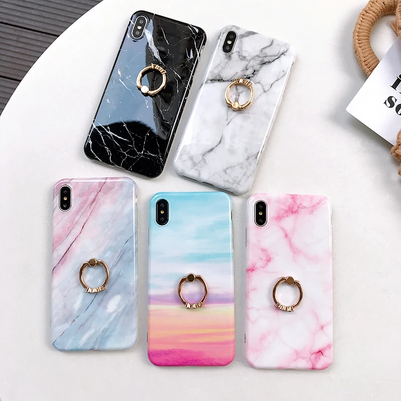 Ring Phone Holder Marble Case For iPhone XS Max XR X 11 Pro Max Luxury Silicone Cover For iPhone 7 Plus 8 6 6s Plus Coque EEMIA
Ring Phone Holder Marble Case For iPhone XS Max XR X 11 Pro Max Luxury Silicone Cover For iPhone 7 Plus 8 6 6s Plus Coque EEMIA