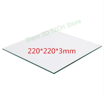 Smartrap 3D printer 220x220 mm Glass Build Plate Borosilicate/Tempered glass plate For Heated Bed MK2 /MK3 Custom glass
Smartrap 3D printer 220x220 mm Glass Build Plate Borosilicate/Tempered glass plate For Heated Bed MK2 /MK3 Custom glass