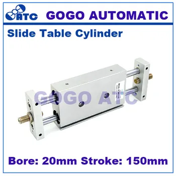High quality double piston rod compressed air gas cylinders STMB20-150 20mm bore 150mm stroke slide table pneumatic cylinders
High quality double piston rod compressed air gas cylinders STMB20-150 20mm bore 150mm stroke slide table pneumatic cylinders