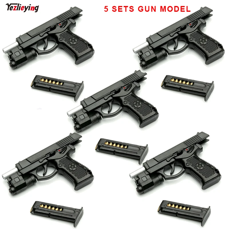 5 Sets 1/6 Scale Military Soldier accessories 92 Single Pistol Gun Miniature Model Parts Detachable For 12inches Action Figures
5 Sets 1/6 Scale Military Soldier accessories 92 Single Pistol Gun Miniature Model Parts Detachable For 12inches Action Figures