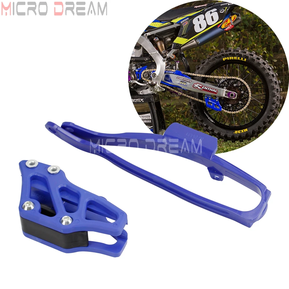Motorcycle Chain Slide Swingarm with Chain Guard Guide Protection Blue For Yamaha YZ250F YZ450F YZ250FX YZ450FX 2009-2019
Motorcycle Chain Slide Swingarm with Chain Guard Guide Protection Blue For Yamaha YZ250F YZ450F YZ250FX YZ450FX 2009-2019