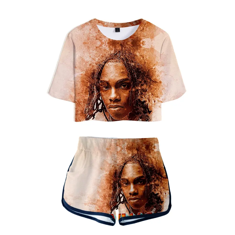 Hot Sale YNW Melly Short sleeve T-shirt Populer Fashion Women Lovely Crop top Cool Summer Casual 3D Print Plus Size
Hot Sale YNW Melly Short sleeve T-shirt Populer Fashion Women Lovely Crop top Cool Summer Casual 3D Print Plus Size