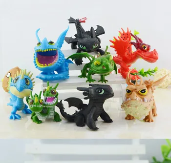 8pcs/lot How to Train Your Dragon 2 PVC Action Figures Toy Doll NightFury toothless in opp bag
8pcs/lot How to Train Your Dragon 2 PVC Action Figures Toy Doll NightFury toothless in opp bag