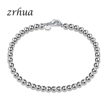 ZRHUA 925 Sterling Silver Beads Bracelets For Woman Men Charm Bracelet & Bangles Engagement Jewelry Gifts Valentine Days Bijoux
ZRHUA 925 Sterling Silver Beads Bracelets For Woman Men Charm Bracelet & Bangles Engagement Jewelry Gifts Valentine Days Bijoux