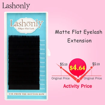 Lashonly Matte Flat Eyelash Extension Individual Eye Lash for Flat Ellipse Lashes with Split Tips Soft Silk Flat Eye Lashes
Lashonly Matte Flat Eyelash Extension Individual Eye Lash for Flat Ellipse Lashes with Split Tips Soft Silk Flat Eye Lashes