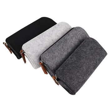 Portable Pencil Box Pencil bag Stationery Felt Fabric Zipper Coin Purse Makeup Bags School Office Supplies
Portable Pencil Box Pencil bag Stationery Felt Fabric Zipper Coin Purse Makeup Bags School Office Supplies
