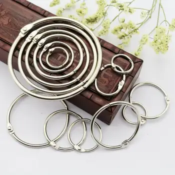 300pcs Metal Binder Ring Loose Leaf Book Binder Hoop Ring Multifunctional Keychain Circle Book Binder Hoop Office Binding Supply
300pcs Metal Binder Ring Loose Leaf Book Binder Hoop Ring Multifunctional Keychain Circle Book Binder Hoop Office Binding Supply