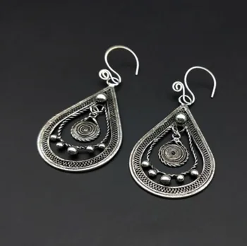 hot sell new - free shipping 100% Handmade Miao silver auspicious Earring female luck folk more style women Pierced Earrings
hot sell new - free shipping 100% Handmade Miao silver auspicious Earring female luck folk more style women Pierced Earrings