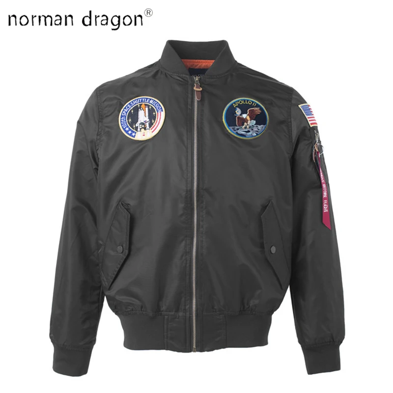 Apollo US Air Force ma1 Bomber Flight Pilot Jacket american college flag wind brand light new view hip hop 2018 dropship for men
Apollo US Air Force ma1 Bomber Flight Pilot Jacket american college flag wind brand light new view hip hop 2018 dropship for men