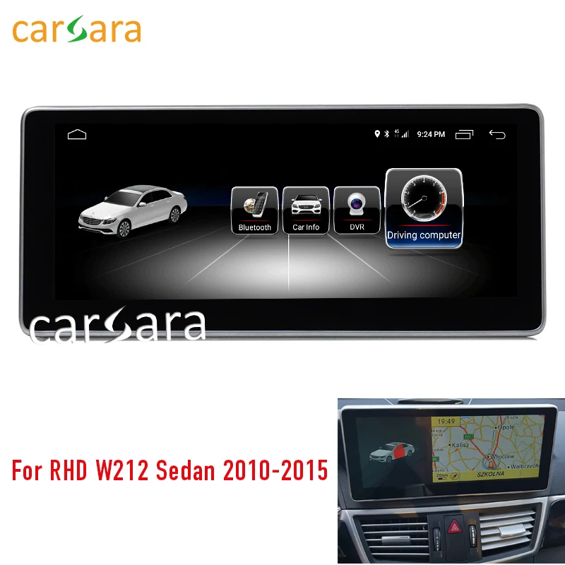 2G RAM 10.25" Android monitor for right hand drive W212 S212 2010-2015 E200 250 touch screen GPS Navigation multimedia player
2G RAM 10.25" Android monitor for right hand drive W212 S212 2010-2015 E200 250 touch screen GPS Navigation multimedia player