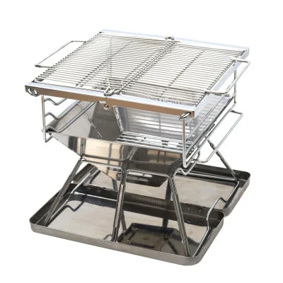 Large folding grill portable thickening barbecue grill outdoor charcoal barbecue stove to send stainless steel chassis
Large folding grill portable thickening barbecue grill outdoor charcoal barbecue stove to send stainless steel chassis