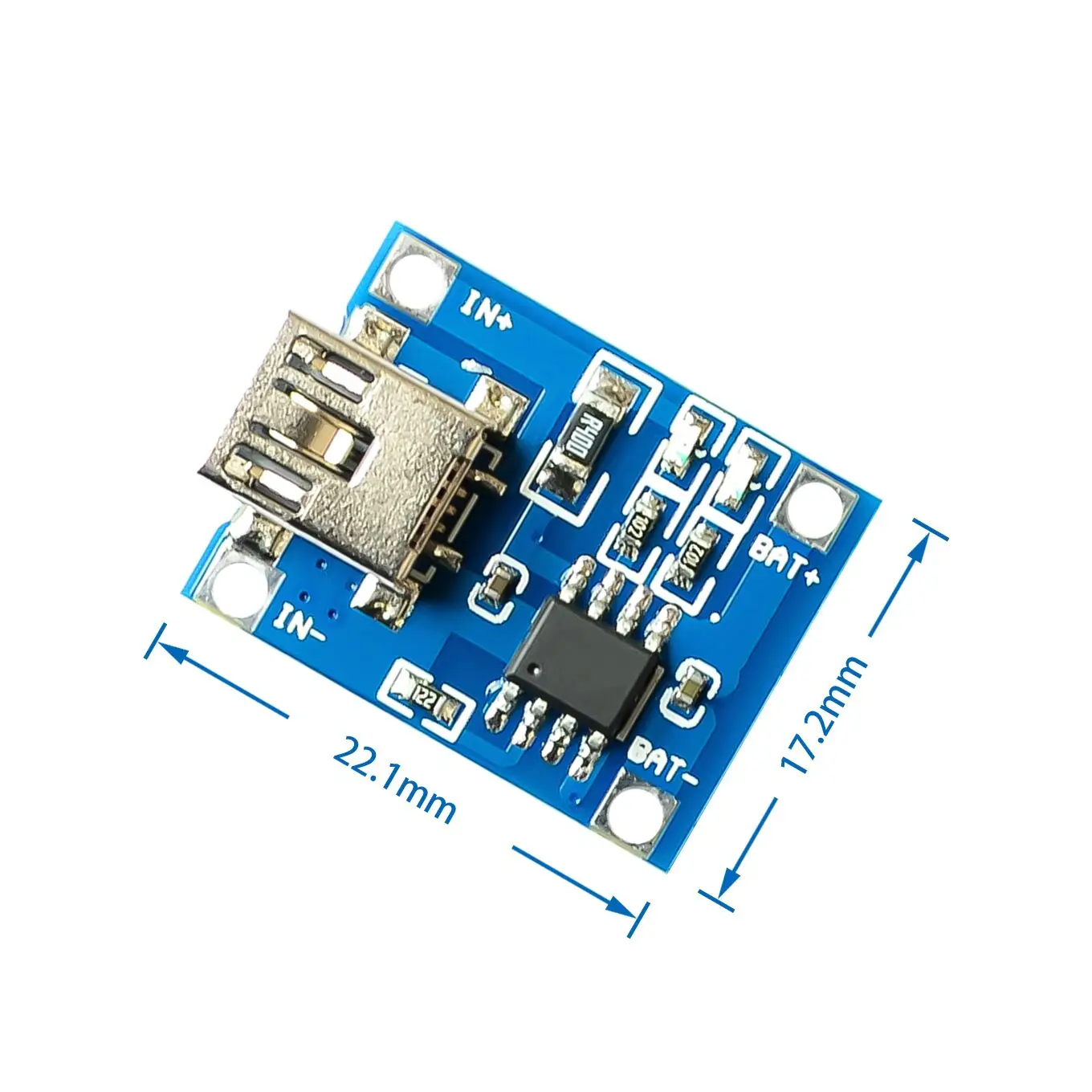 TP4056 1A / TP40561A Lipo Battery Charging Board Charger Module lithium battery DIY Mini USB Port +
TP4056 1A / TP40561A Lipo Battery Charging Board Charger Module lithium battery DIY Mini USB Port +