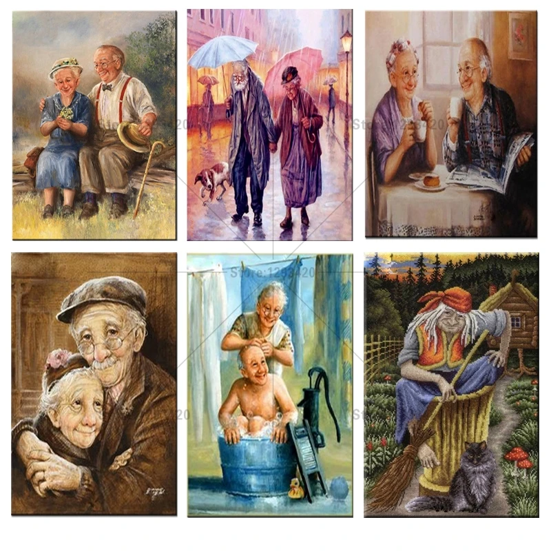 DIY Diamond Painting Cross Stitch old couple 5D diamond Mosaic picture Diamond Embroidery Full Rhinestones Home Decor
DIY Diamond Painting Cross Stitch old couple 5D diamond Mosaic picture Diamond Embroidery Full Rhinestones Home Decor