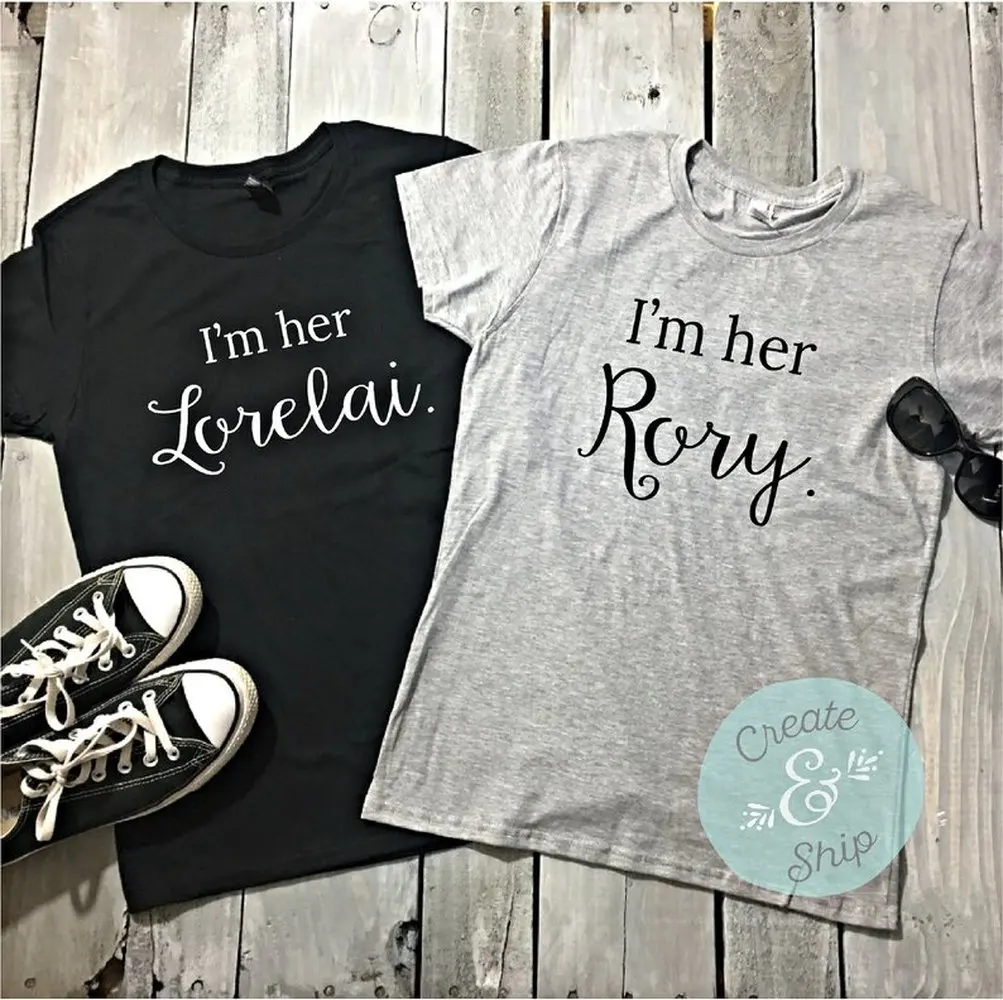 Lorelai and Rory Shirts Gilmore Girls Shirt I'm Her Lorelai I'm Her Rory Best Friend Shirt BFF Shirts Besties Sisters Tee
Lorelai and Rory Shirts Gilmore Girls Shirt I'm Her Lorelai I'm Her Rory Best Friend Shirt BFF Shirts Besties Sisters Tee