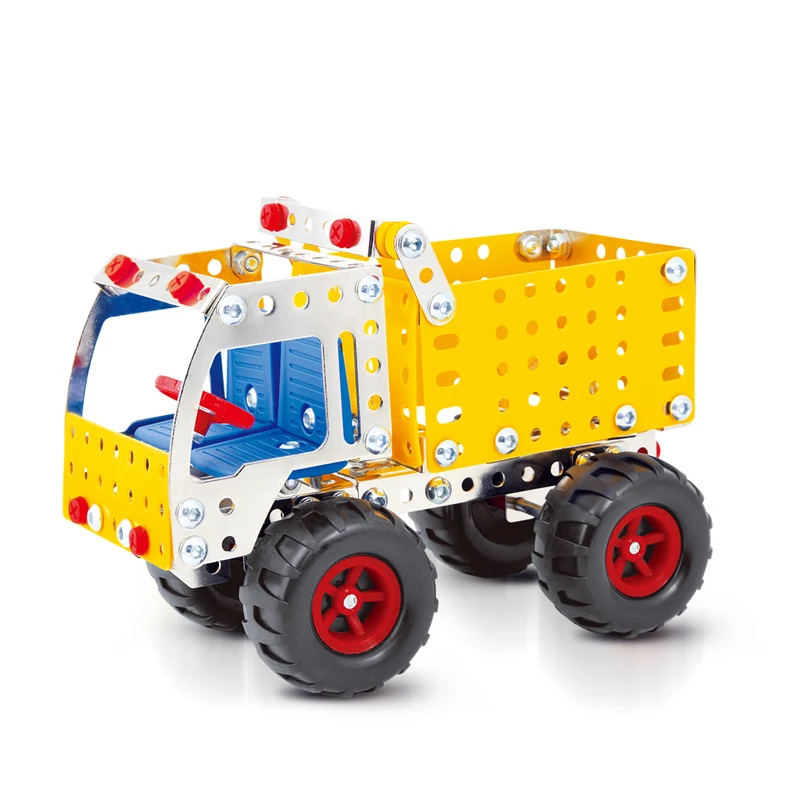 Metal building blocks assembly trucks the disassemblability assembling car model toys
Metal building blocks assembly trucks the disassemblability assembling car model toys