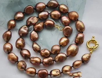 Hot sale new Style >>>>>LARGE 12-14MM BROWN REAL NATURAL BAROQUE CULTURED PEARL NECKLACE 32''AAA+
Hot sale new Style >>>>>LARGE 12-14MM BROWN REAL NATURAL BAROQUE CULTURED PEARL NECKLACE 32''AAA+