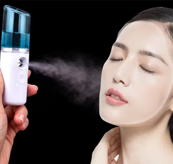 Portable Nano Mist Sprayer Facial Body Nebulizer Steamer Moisturizing Skin Care Mini Face Spray Beauty Instruments USB Device
Portable Nano Mist Sprayer Facial Body Nebulizer Steamer Moisturizing Skin Care Mini Face Spray Beauty Instruments USB Device